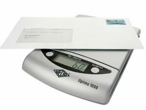 1kg, 0,5g electronic scale 13,5x13,3cm