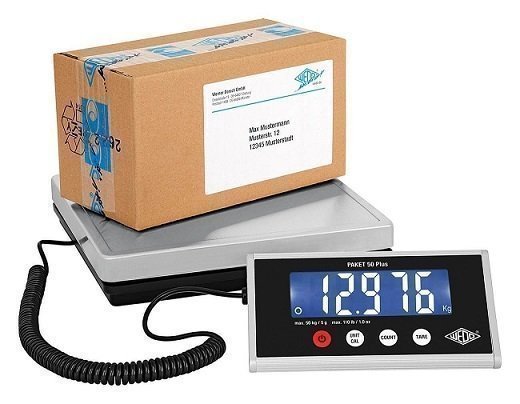 Electronic scales for weighing shipments