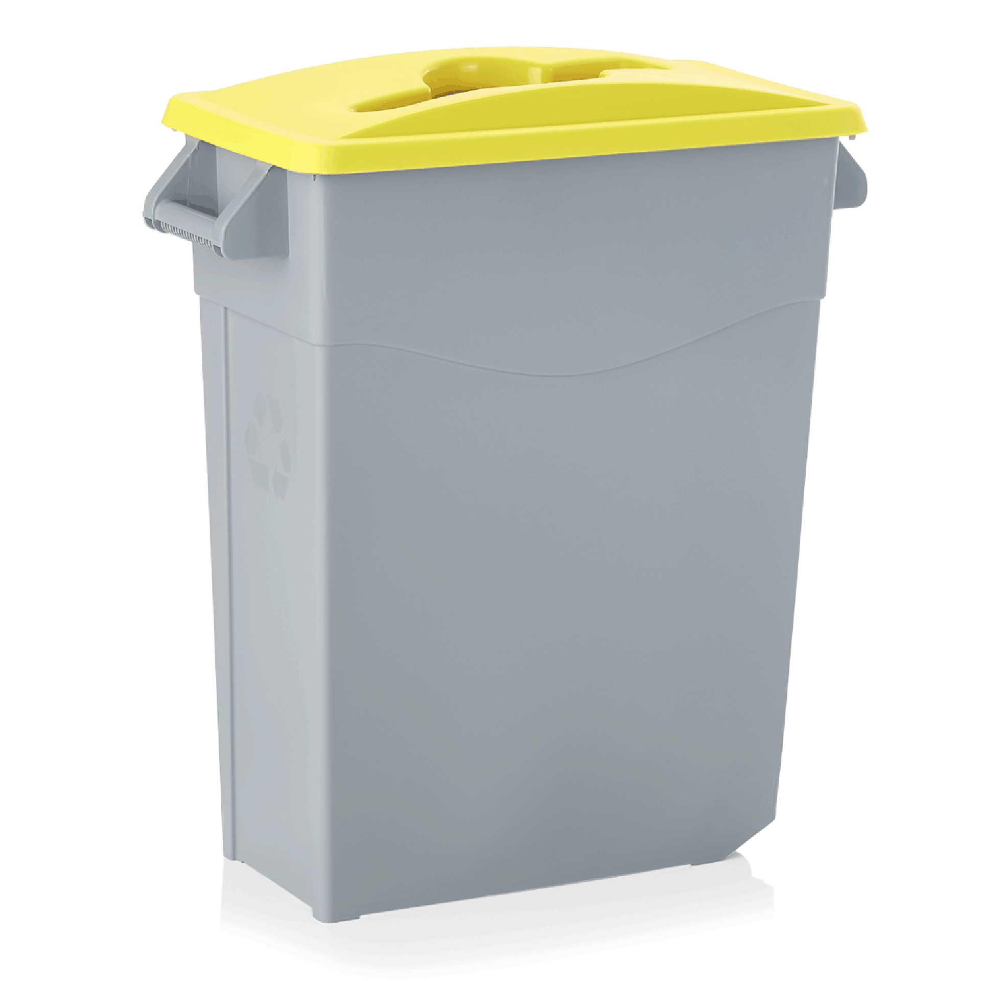 Plastikowy pojemnik na śmieci o pojemności 65l