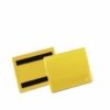 Magnetiniai vokeliai info kortelėms A6 H 148x105mm, geltoni
