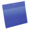Pakabinami vokeliai su magnetais, A4 H formato, mėlynos spalvos