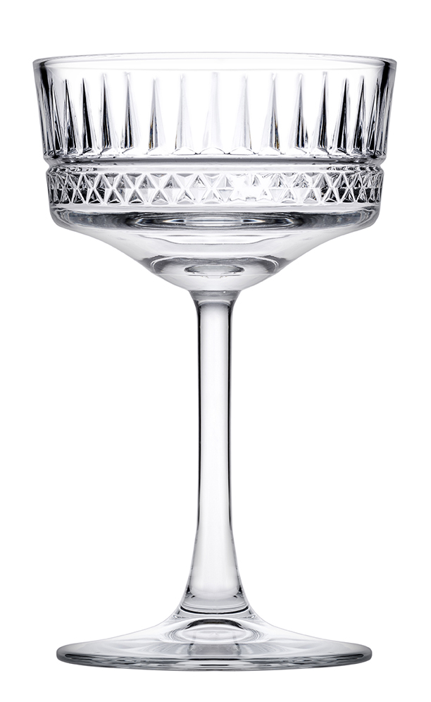 260ml raižyto stiklo taurė šampanui 4440436