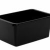 5l juodos spalvos Store LT sandėliavimo dėžutės 285x185x125mm, 78050200