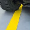 Metalinės grindų ženklinimo juostos, geltonos spalvos