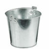 Galvanized tin buckets for snacks T5085