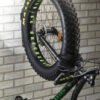 Wall mounts for bikes with fat tires locked B865VXL