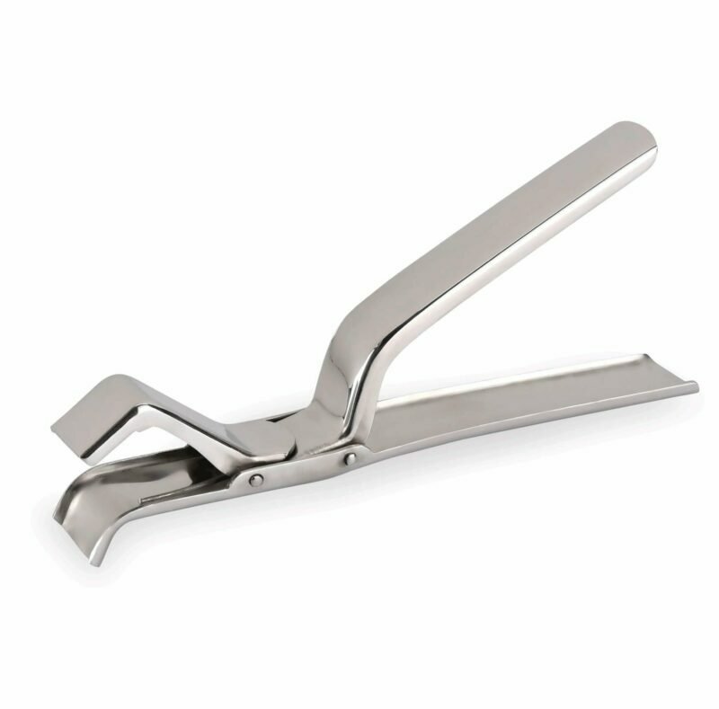 19cm tongs for taking pizza tins