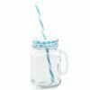 450ml glass jars with lid and straw 1789045_1789245
