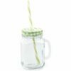 450ml glass jars with lid and straw 1789045_1789545