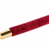 Стрічка для перегородок велюр бордового кольору довжиною 150 см 2206150