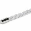 Ø32mm diameter, 250cm long, pearl colored braided fencing ropes 2207258