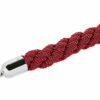 38mm diameter, 150cm long red, braided fencing ropes 2209152
