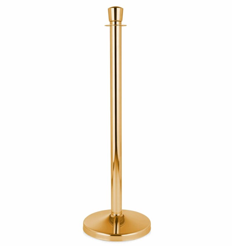 Gold colored balusters with cylindrical top 3301000