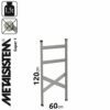 METALSISTEM galvanized steel rack Super 1 stand 1200x600mm