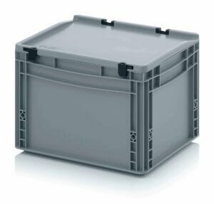 26l EURO boxes with fixed hinged lid