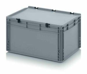 66l EURO boxes with fixed, hinged lid