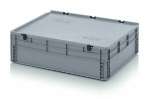 87l EURO boxes with fixed, hinged lid
