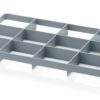 Lower, 12-compartment (13,7x11,7cm) insert for 60x40cm boxes