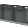 Metalsistem racks Super with 15, 40x30x32cm EURO boxes