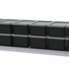 1200x320mm shelf with 12l capacity boxes