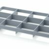 Top, 12 compartments (13,7x11,7cm) insert for 60x40cm boxes