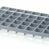 Dessus, insert 40 compartiments (6,7x6,7cm) pour boîtes 60x40cm