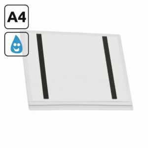 Magnetiniai A4 formato drėgmei atsparūs vokeliai infomacijai pateikti lauke, ar drėgnose patalpose