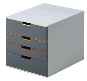 4 Drawer unit for documents and small items