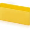 Plastikiniai įdėklai 15.6x5.2x6.3cm, geltonos RAL1003 spalvos