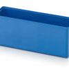 Plastikiniai įdėklai 15.6x5.2x6.3cm, mėlynos RAL5015 spalvos