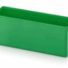 Plastikiniai įdėklai 15.6x5.2x6.3cm, žalios RAL6018 spalvos