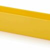 Plastikiniai įdėklai 20.8x5.2x6.3cm, geltonos RAL1003 spalvos