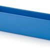 Plastic inserts 20.8x5.2x6.3cm, blue RAL5015 color