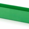 Plastikiniai įdėklai 20.8x5.2x6.3cm, žalios RAL6018 spalvos
