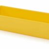 Plastikiniai įdėklai 26x10.4x6.3cm, geltonos RAL1003 spalvos