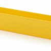 Plastikiniai įdėklai 26x5.2x6.3cm, geltonos RAL1003 spalvos