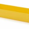 Plastikiniai įdėklai 31.2x10.4x6.3cm, geltonos RAL1003 spalvos
