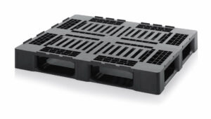 Perforated plastic trays