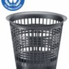 13 open mesh waste bins for papers
