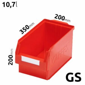 Plastikinės dėžutės KAPPES GS6
