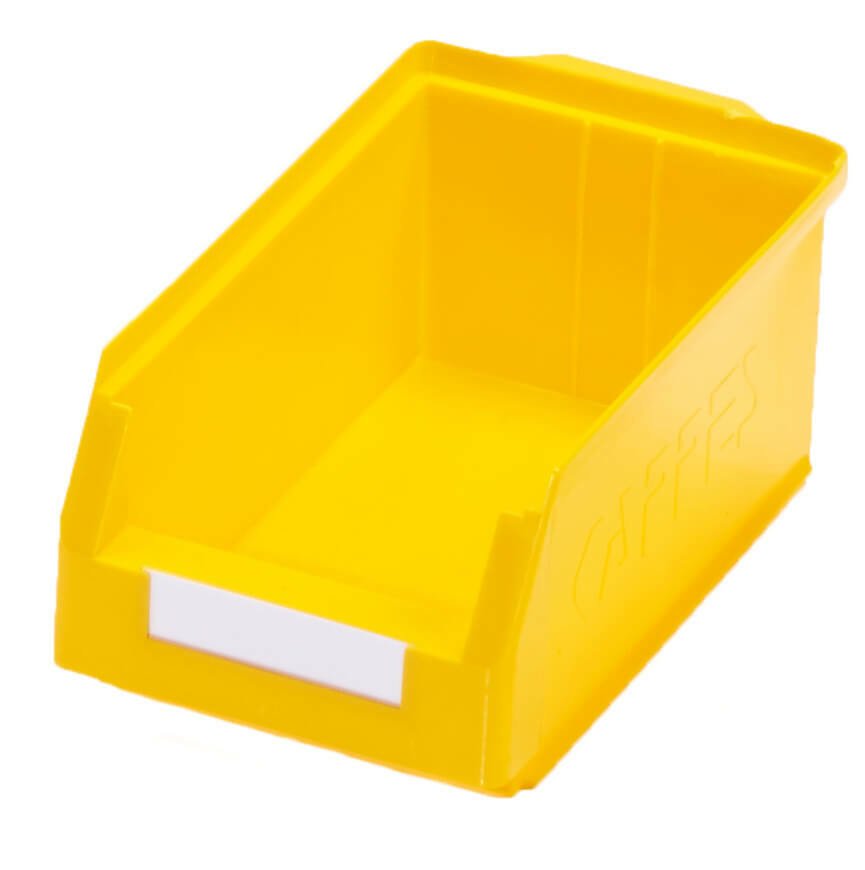 Geltonos spalvos plastikinės dėžutės KAPPES GS5