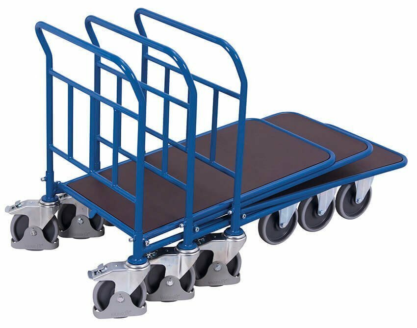 Sustumiami platforminiai vežimėliai