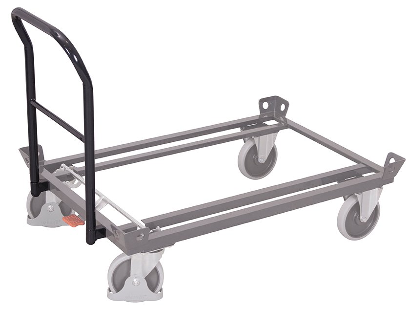Handle for pallet trolleys