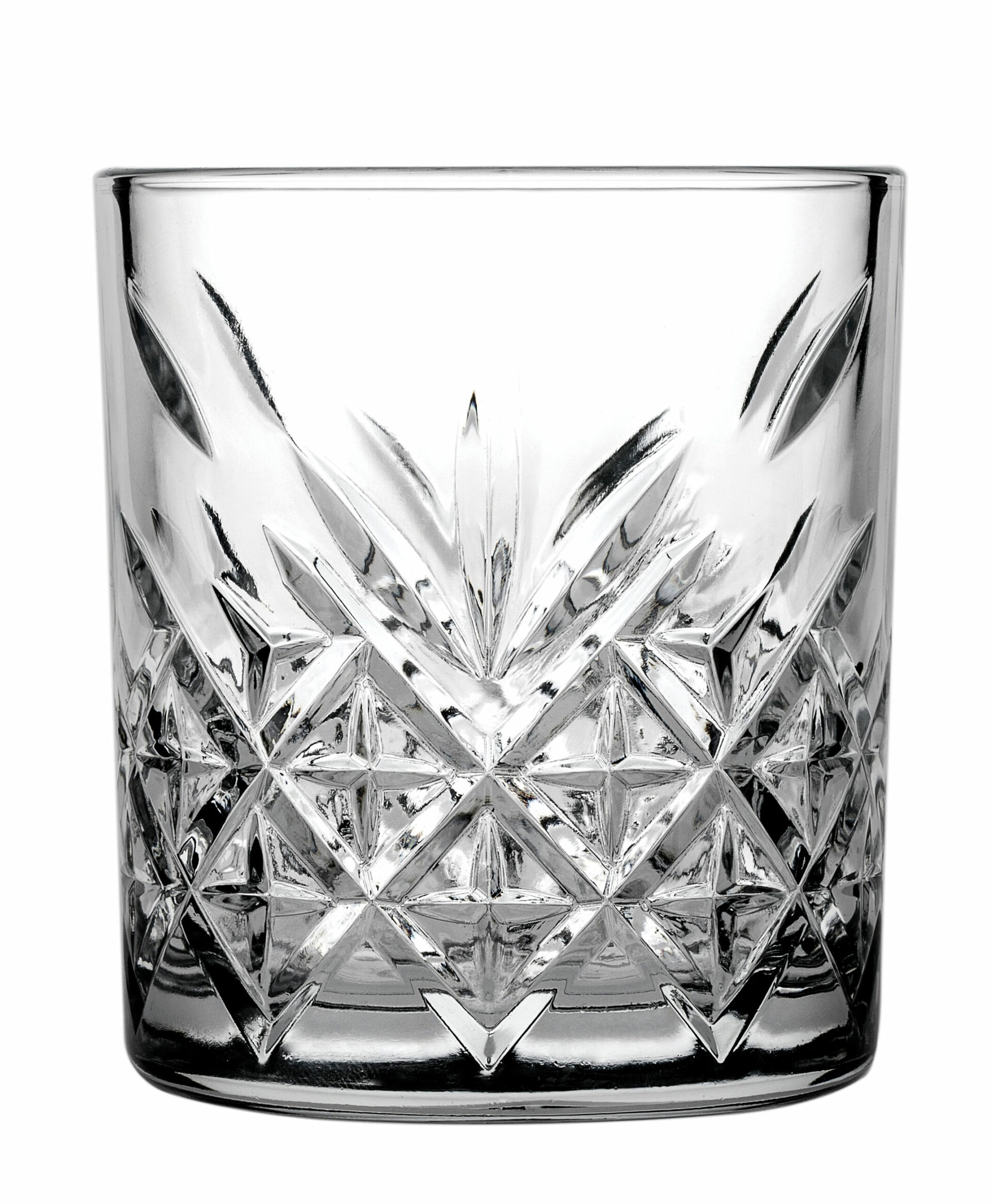 205ml įraižyto stiklo taurės viskiui TIMELESS 52810