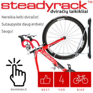 Steadyrack dviračių laikikliai