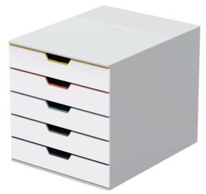 Bloc 5 tiroirs pour documents et petits objets VARICOLOR