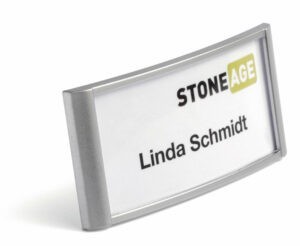 DURABLE magnetic holders for name cards 74x34mm 854223