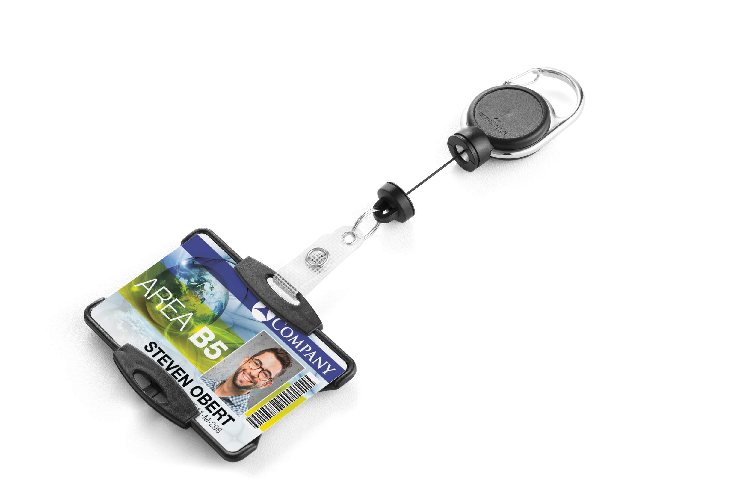 Atviras, perdirbto plastiko ID kortelių laikiklis su 60 JoJo 868901