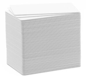 100 plastic cards 0.76mm thick 891502