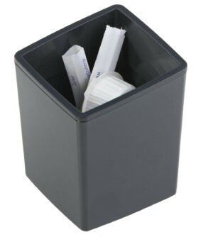 Waste container for coffee trays